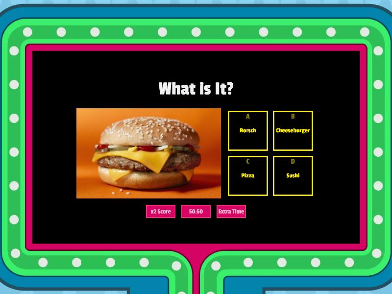 Global Food - Gameshow Quiz