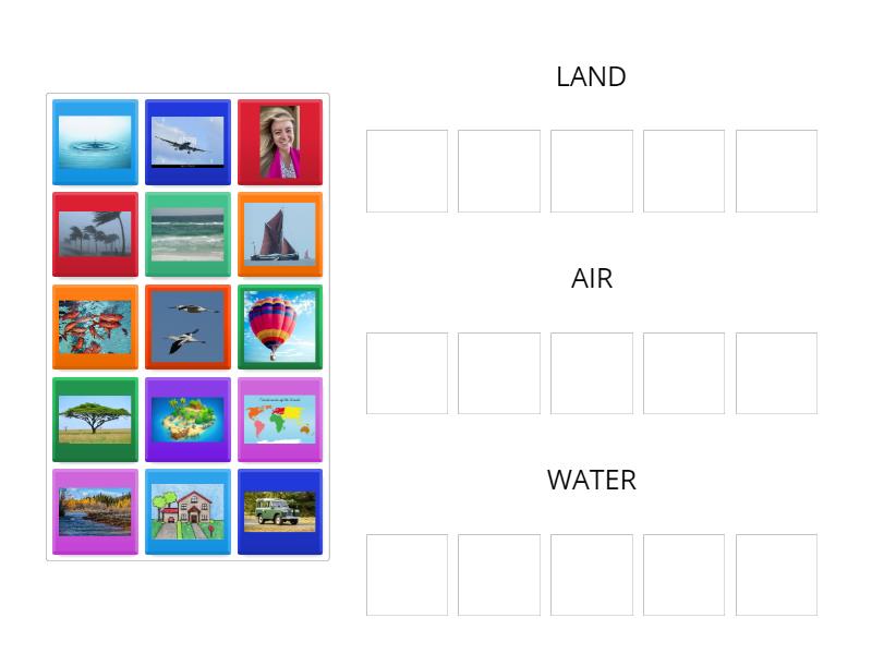 MATCHING GAME - Group sort