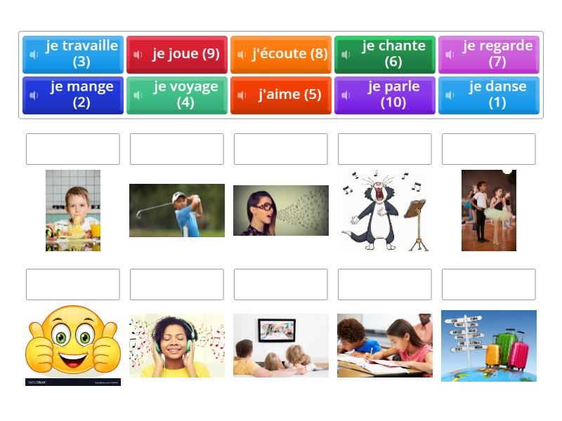 ER Verbs - Match up