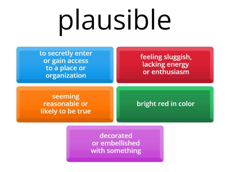 11plus vocabulary - Quiz