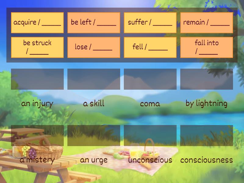 Focus 4: Unit 1, Reading collocations - Match up