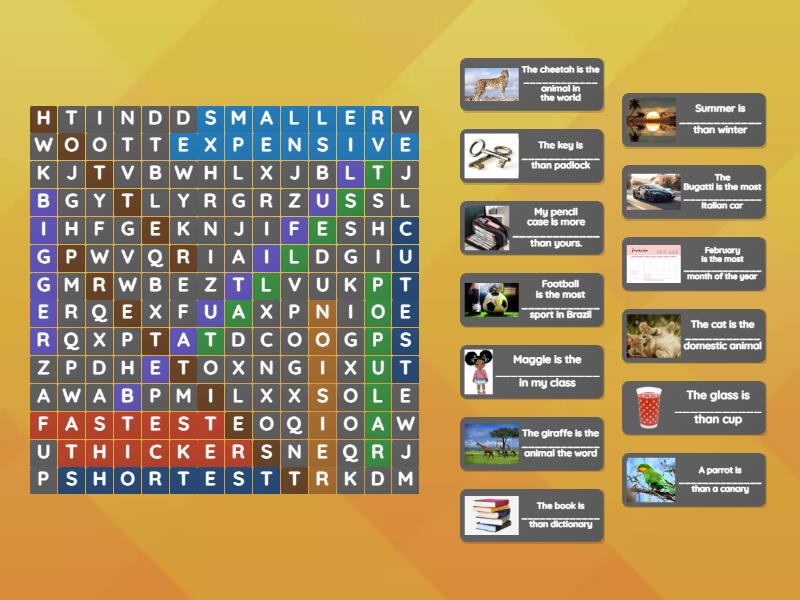 comparatuve-and-superlative-wordsearch