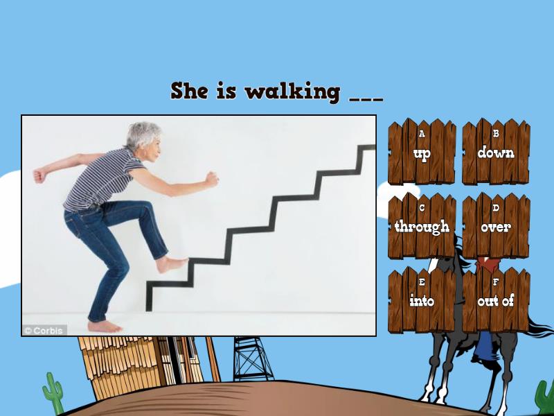 Prepositions of movement - Quiz