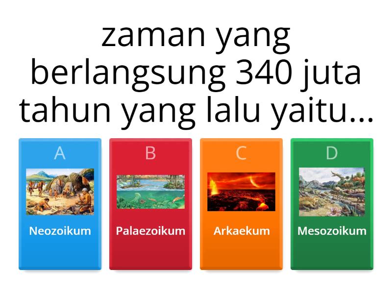 Zaman Praaksara - Quiz