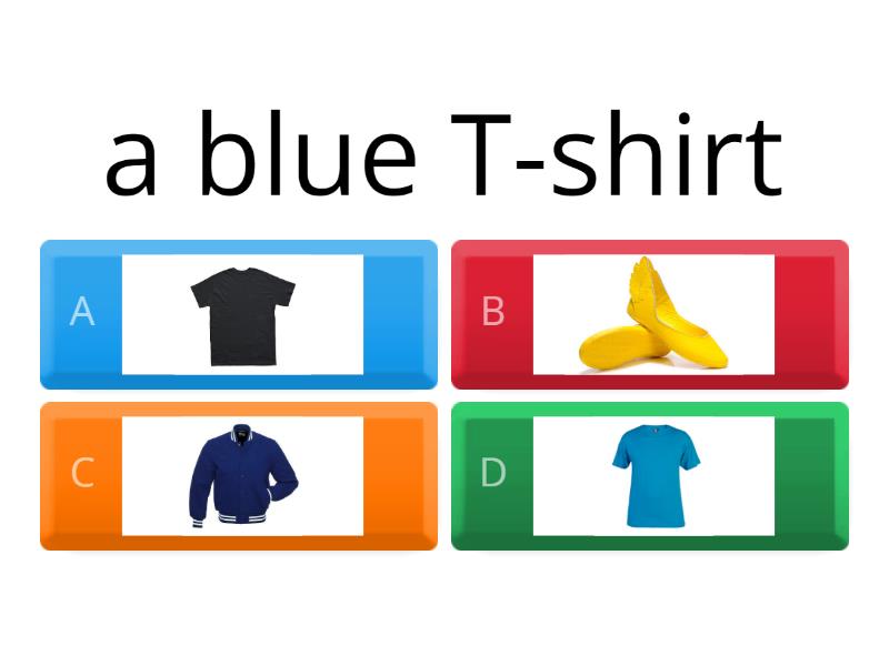 Kid's box 1 UNIT 8 Clothes - Quiz