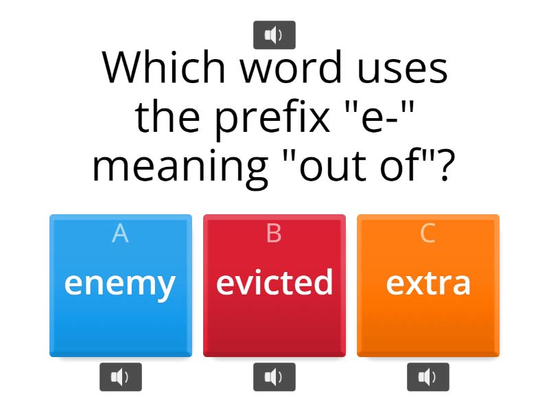 U4L3 Word Analysis (through Lesson 3) - Quiz