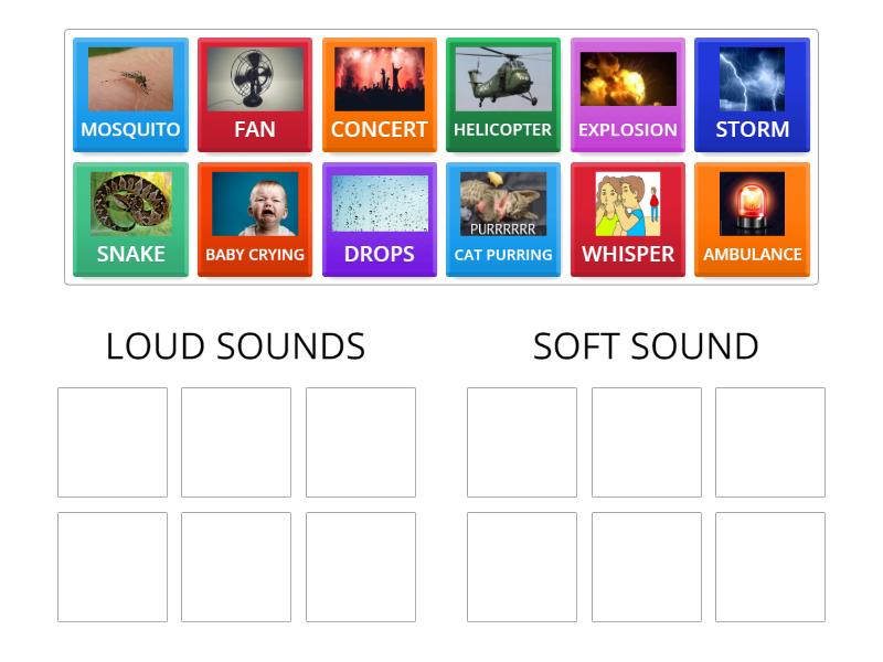 LOW AND SOFT SOUNDS - Group sort