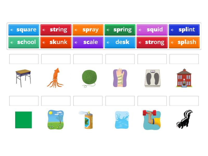 Oxford Phonics 4 Unit 7 - Match up