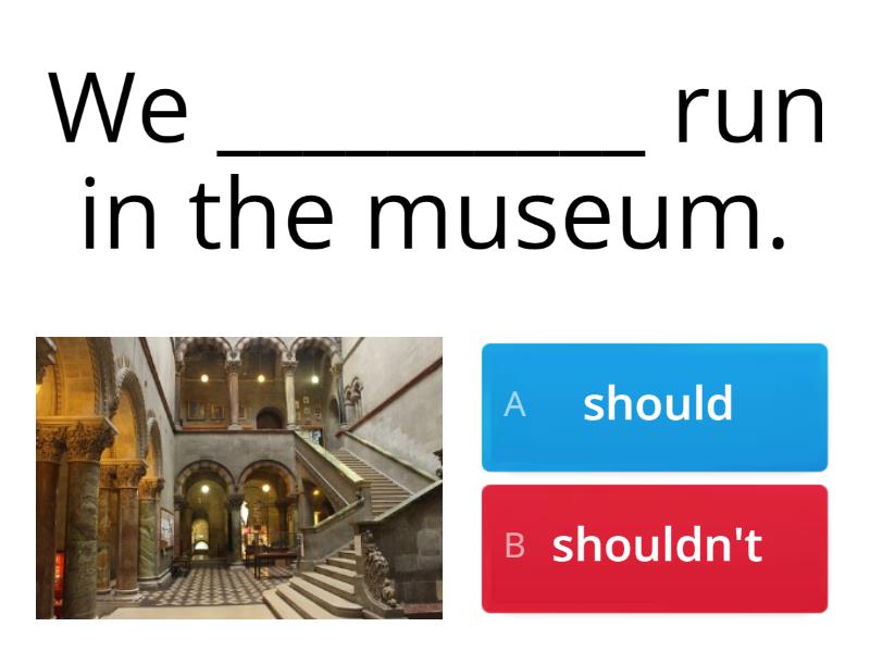 museum rules Quiz
