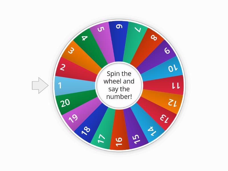 Bingo wheel - Random wheel