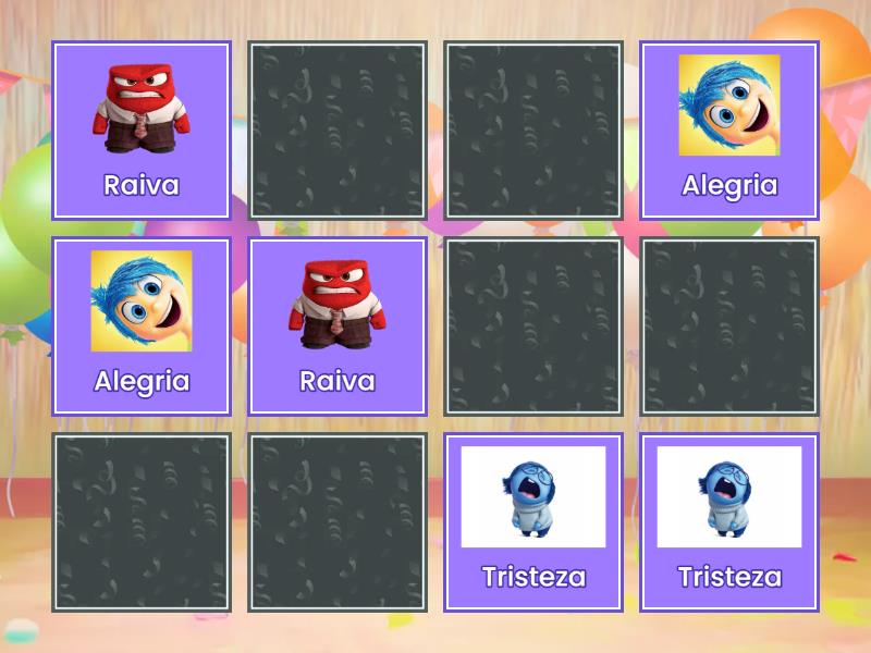 Jogo da Memória Divertidamente - Combine os pares