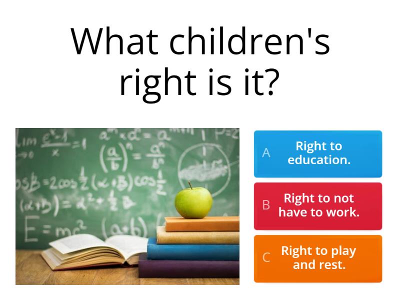 Children's rights . - Quiz