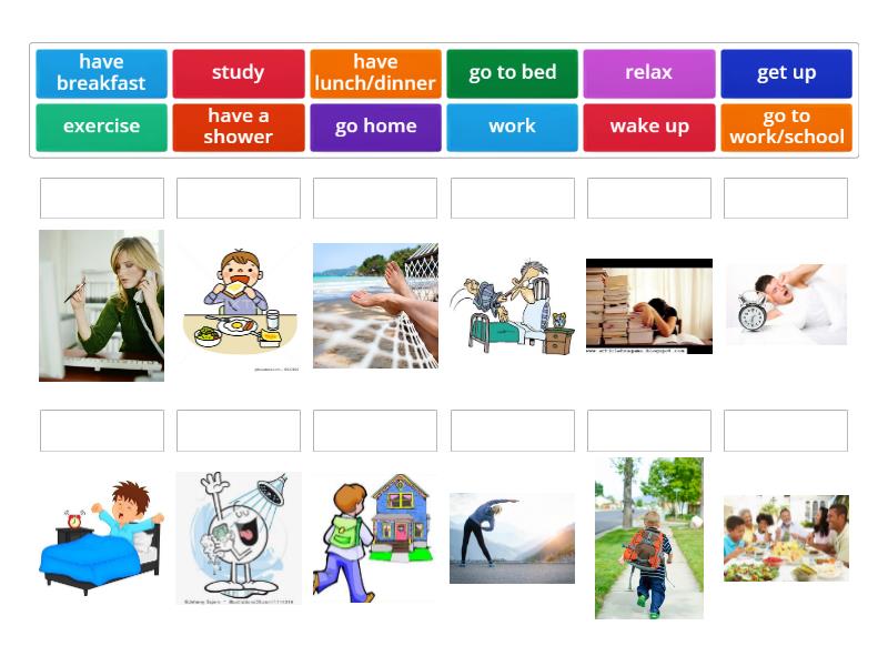 Wider world 1 unit 3.1 routines - Match up