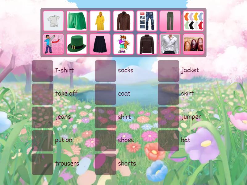 Spotlight 2 clothes - Match up