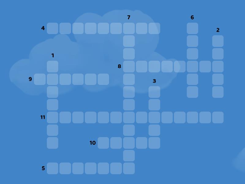 Experiments Vocabulary Crossword