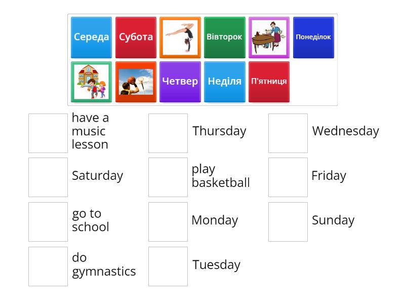Academy Stars 3 Unit 2 Lesson 1 - Match up