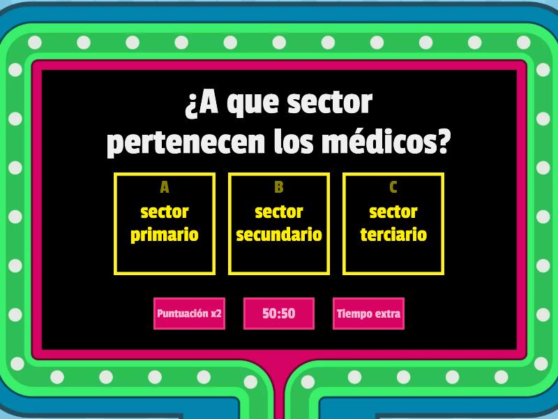 Sectores Primario, Secundario, Terciarios Y Cuaternario - Concurso De ...