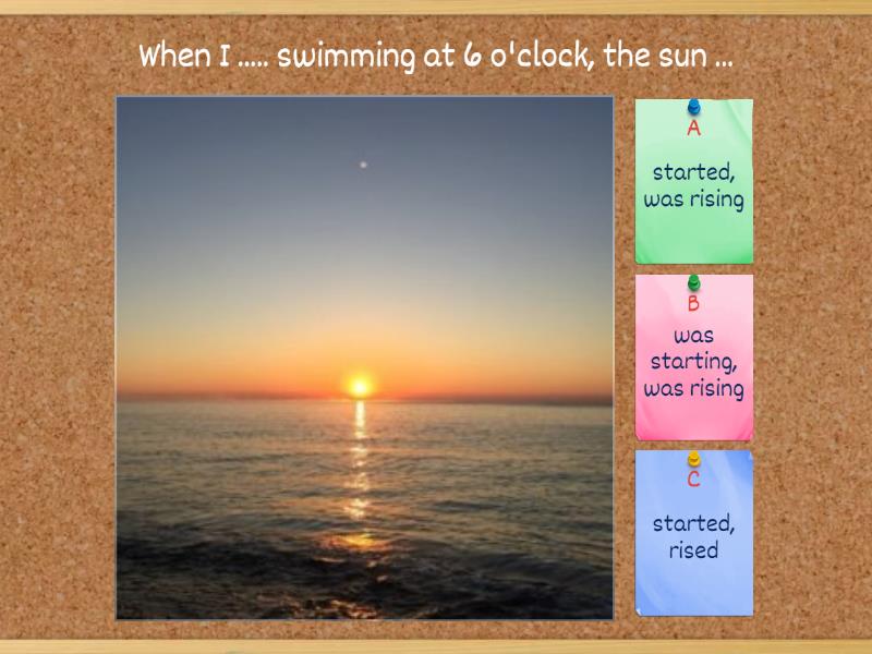 Past Simple vs Past Continuous Cuestionario