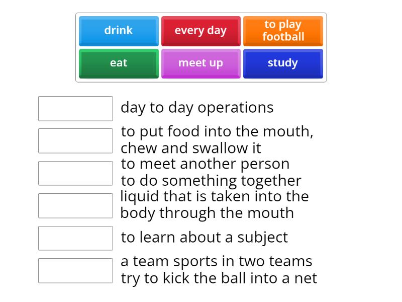 ACCESS 6 UNIT 1 LESSON 6 - Une las parejas