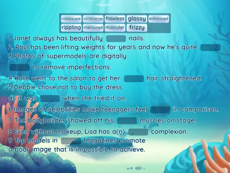 Starlight 8 WB module 6 ex1 - Complete the sentence