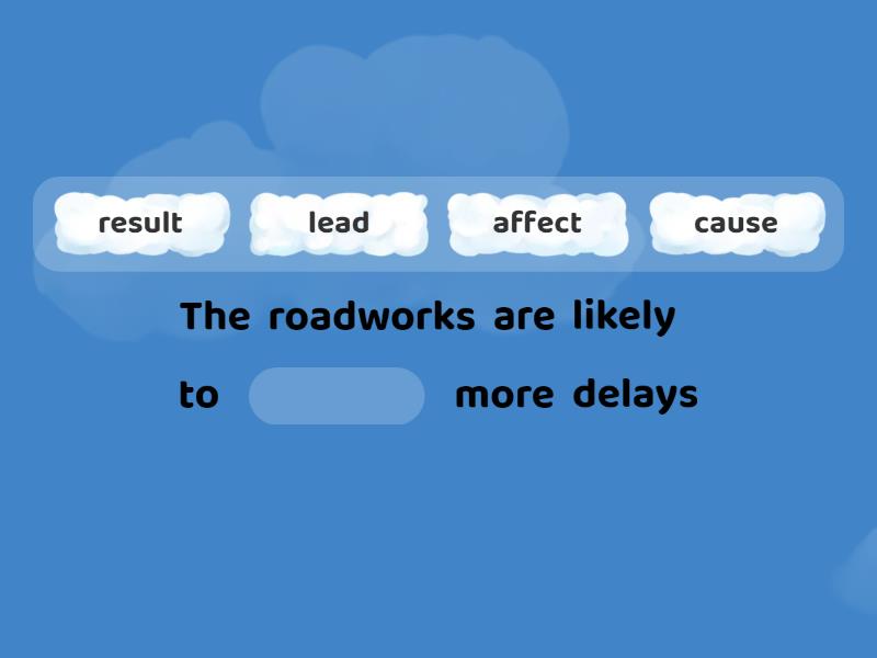 RESULT IN CAUSE LEAD TO visual data 3