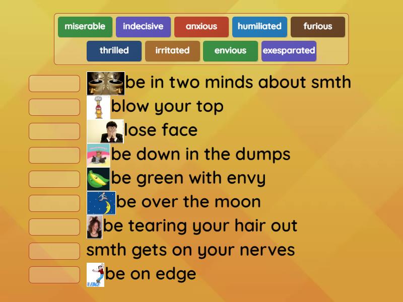 2A Idioms - Match up