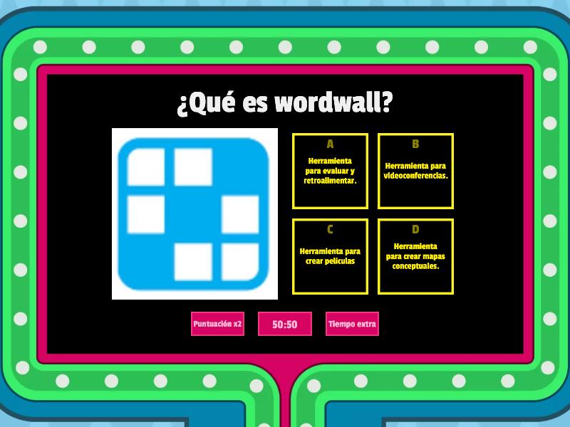 UTILIZANDO WORDWALL - Gameshow Quiz