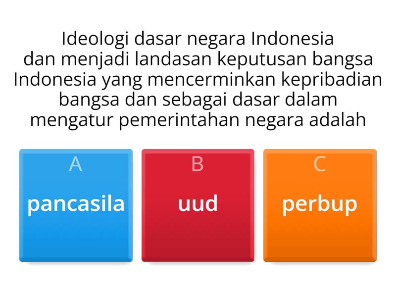 Penerapan Pancasila Dalam Kehidupan Sehari-hari - Quiz