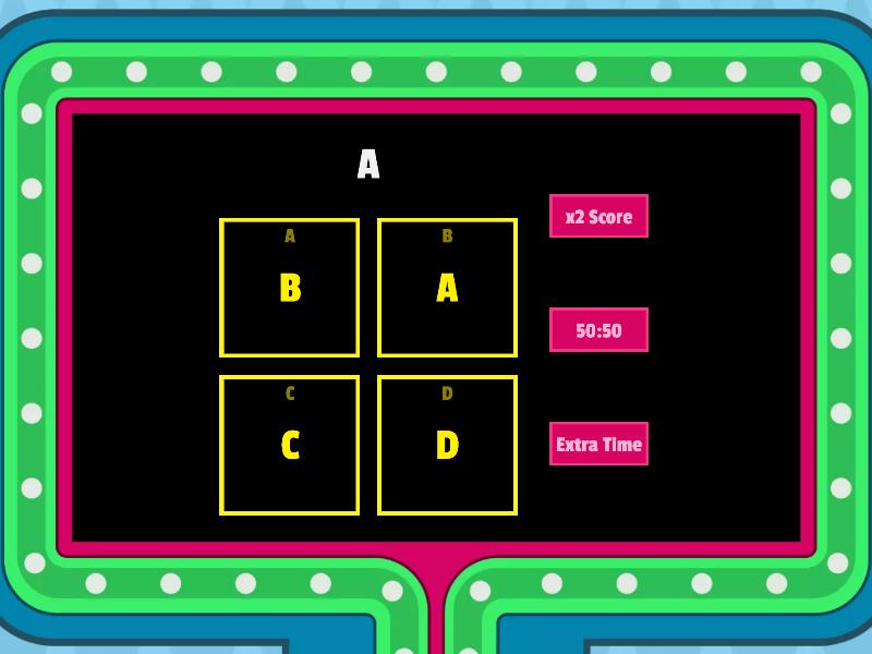 Mengenal Huruf - Gameshow Quiz