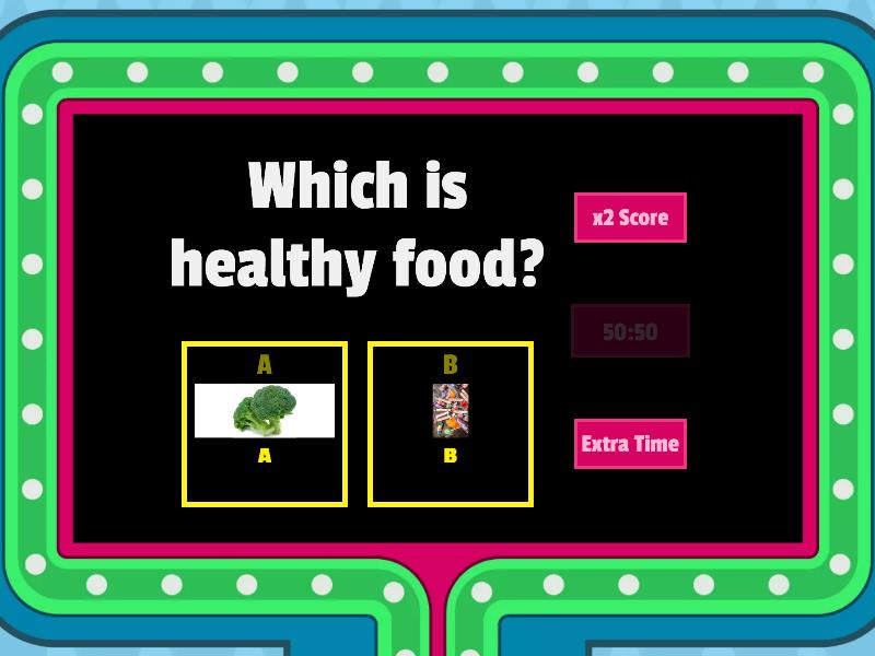 Healthy And Unhealthy Quiz - Gameshow Quiz