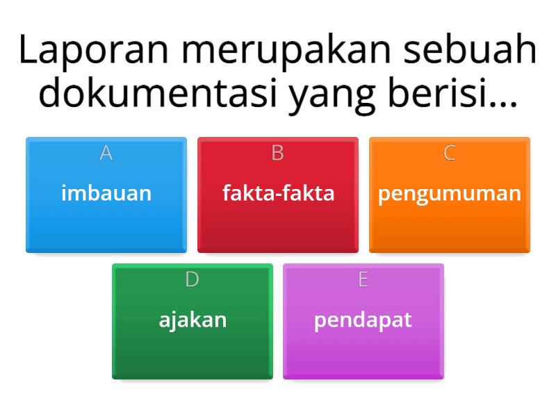 Laporan Hasil Observasi - Quiz