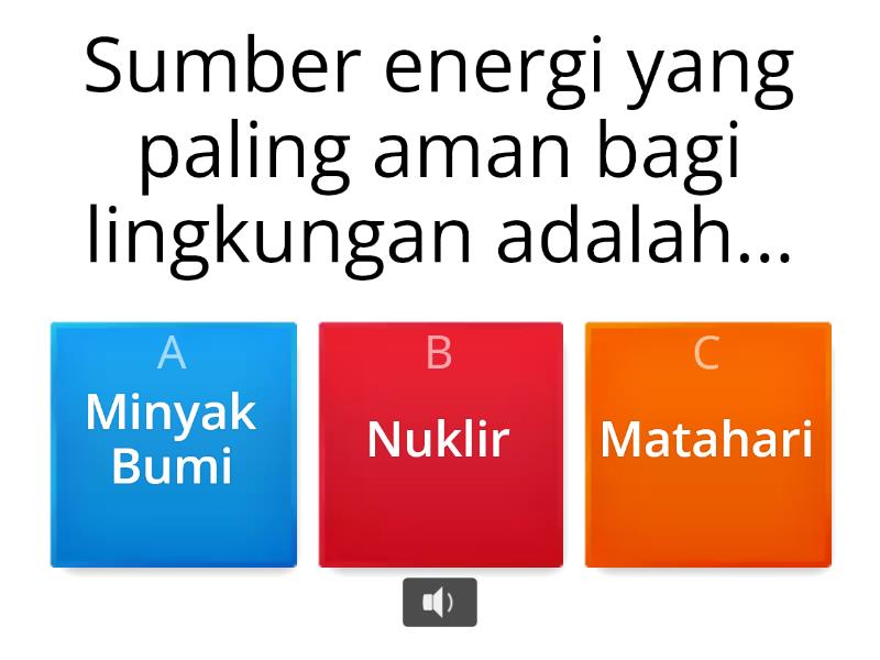 Kuis Teknologi Ramah Lingkungan Quiz