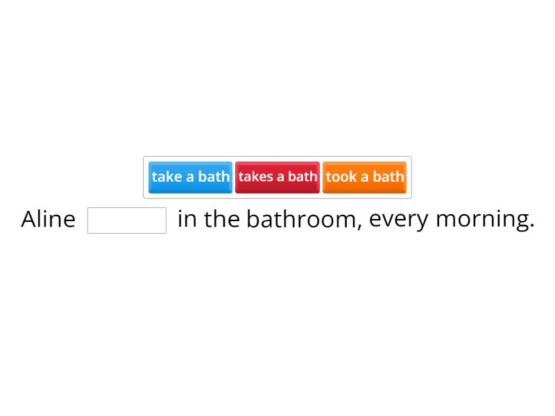 Simple Present Tense - Complete the sentence