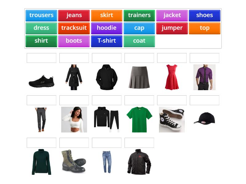 go getter 2 clothes - Match up