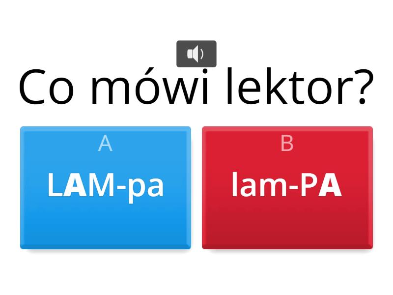 Sprawdzian Fonetyka Slowa Na Czasie 3 Docer.pl fonetyka akcent wyrazowy - Quiz