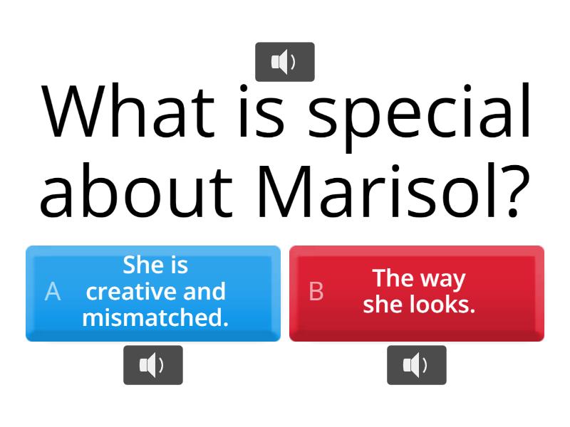 Marisol McDonald Quiz Cuestionario