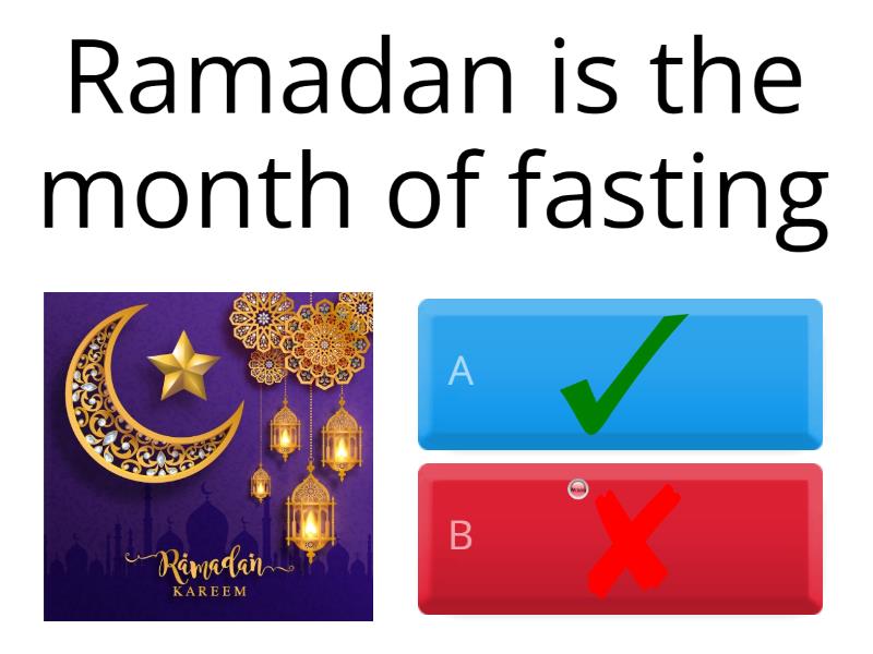 Ramadan KG1-2 - Quiz