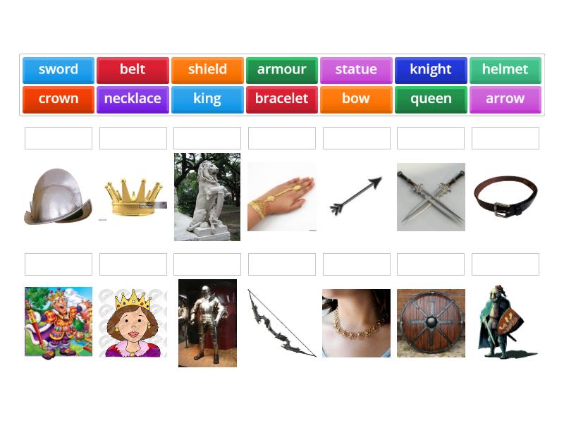 Museum Items - Match up