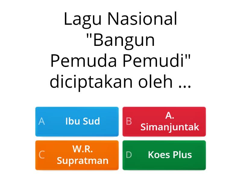 10 SOAL Kebangkitan Nasional 1908 Dan Sumpah Pemuda - Quiz