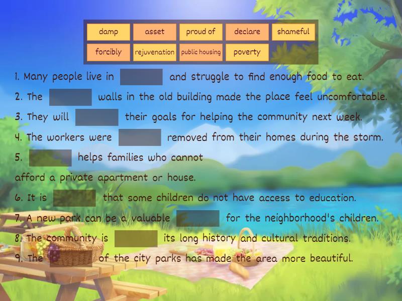 speakout b1 2D - Complete the sentence
