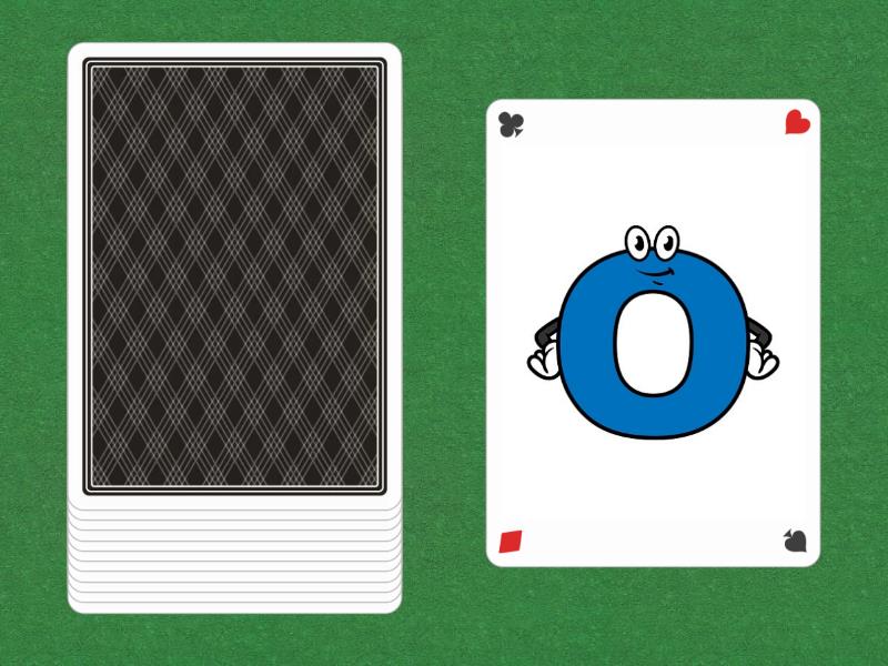 Samogłoski A oraz O - Speaking cards