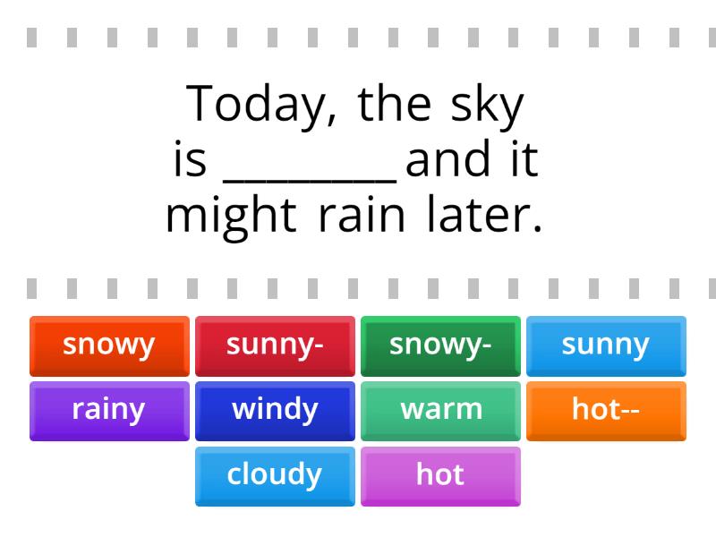 weather - Find the match