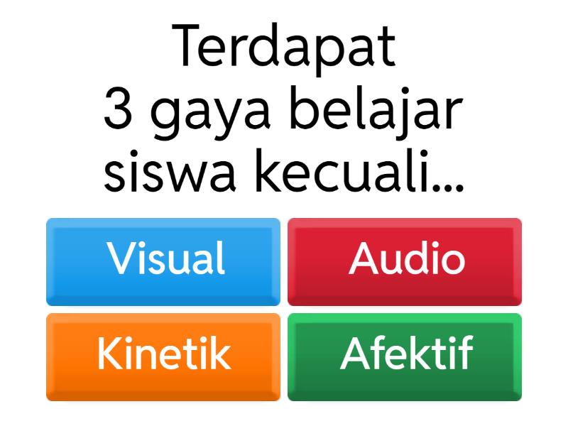 Kuis Micro Teaching - Quiz
