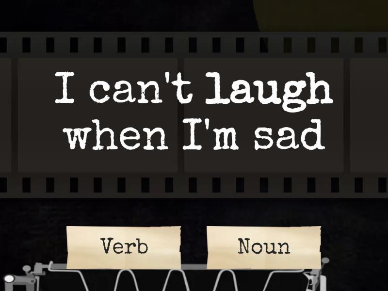 Verb Noun game True or false