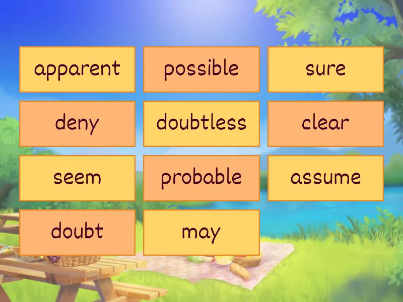 deduction adverbs - Flip tiles