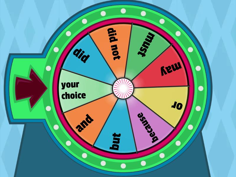 Grammar - Random wheel