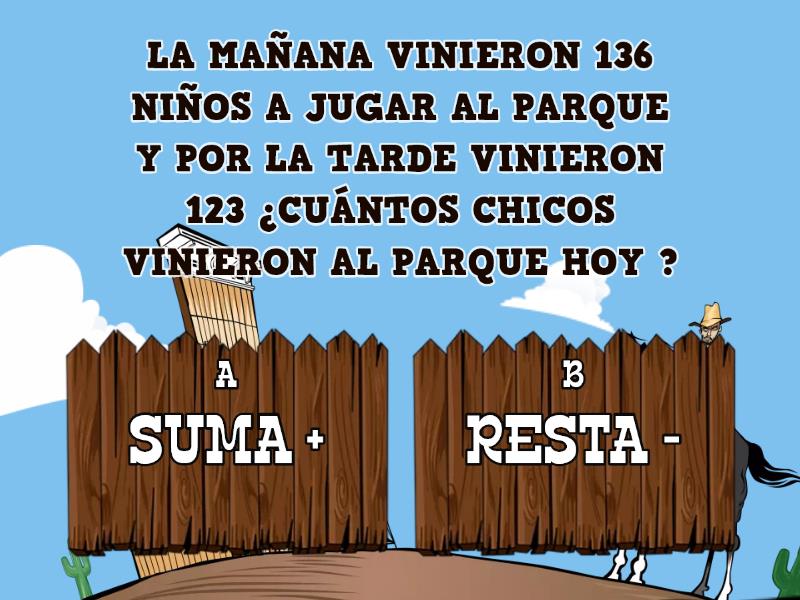 SUMA Y RESTA - Quiz