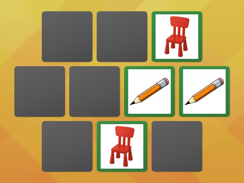 grade 3 game - Matching pairs