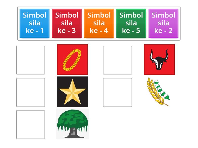 Simbol Sila Pancasila Match Up