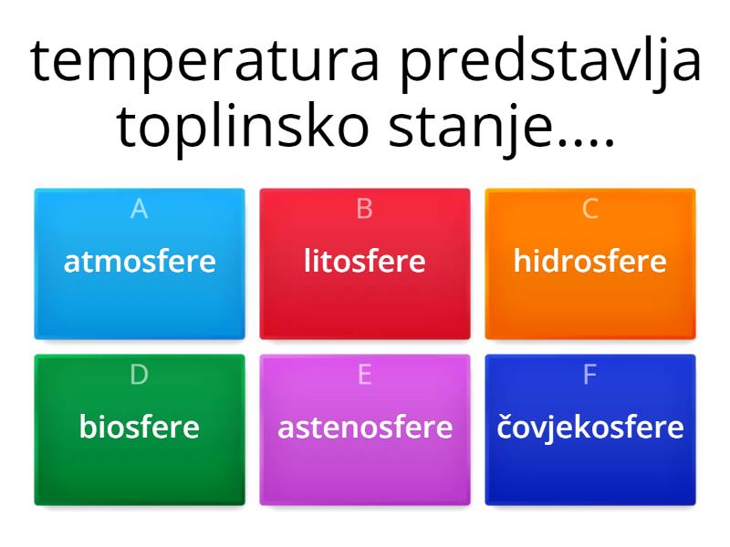 geografija-temperatura - Quiz